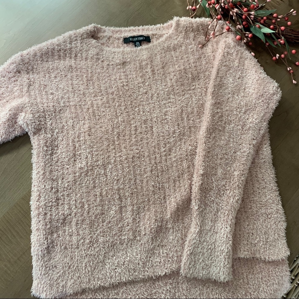 2 for $15•NWOT Ellen Tracy eyelash knit sweater